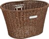 Electra Basket Electra Plastic Woven Dark Brown