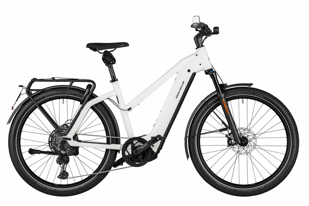 Riese & Müller Charger4 Mixte GT Touring HS Ceramic White